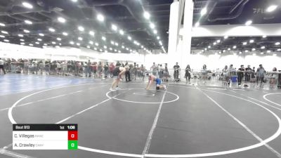 165 lbs Quarterfinal - Chris Villegas, Rancho Bernardo WC vs Alex Crawley, Canyon View Falcons