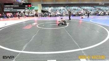 80 lbs 3rd Place - Landen Fortunato, THRESHOLD WRESTLING CLUB vs Bob Gillies, Pursuit