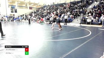 285 lbs 5th Place - Mark Effendian, Faith Christian Academy vs Maxwell Roy, St. Joe's Prep