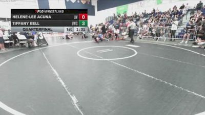 170 lbs Quarterfinal - Tiffany Bell, 951 Wrestling Club vs Helene-Lee Acuna, Legacy WC