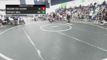170 lbs Quarterfinal - Tiffany Bell, 951 Wrestling Club vs Helene-Lee Acuna, Legacy WC