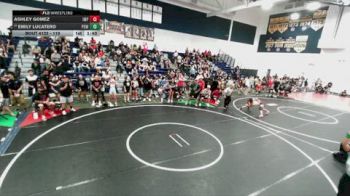 110 lbs Quarterfinal - Emily Lucatero, Poway vs Ashley Gomez, Imperial