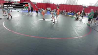 157 lbs Round 2 (8 Team) - Andrew McHugh, Roncalli A vs Izaac Gaines, Geneseo