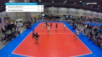 Gold Cal Jrs Air 18-1 vs 18-1 Adidas National - 2018 KC Martin Luther King Day Tournament