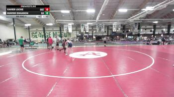 161.4 lbs Rr Rnd 4 - Xavier Locke, 84 Athletes vs Hunter Swanson, N/a