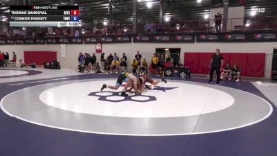 86 kg Cons. Round 6 - Thomas Sandoval, Bears Regional Training Center vs Connor Padgett, Tiger Den Wrestling Club