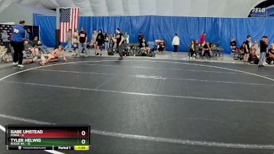 126 lbs Round 7 (8 Team) - Gabe Umstead, FORGE vs Tyler Helwig, Rogue WC