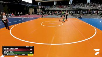 6A 106 lbs Cons. Round 3 - Dylan Ota, Southlake Carroll vs Jonah Arellano, Pflugerville Weiss