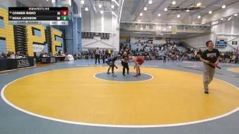 175 lbs Cons. Round 1 - Noah Jackson, Woodbridge H S vs Conner Risko, Newark Charter