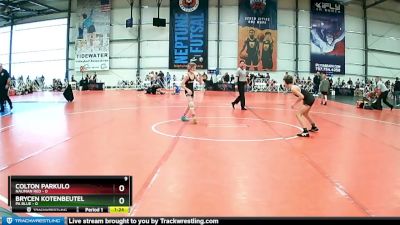 72 lbs Rd# 9- 2:15pm Saturday Final Pool - Brycen Kotenbeutel, PA Blue vs Colton Parkulo, Nauman Red