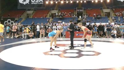 115 lbs Champ. Rd Of 128 - Isabella Thomas, Arkansas vs Erica Irvine, Iowa
