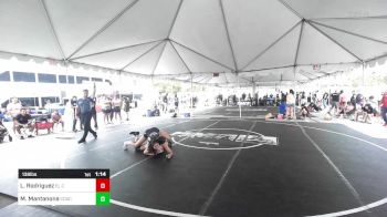 136 lbs Final - Lily Rodriguez, El Centro Wolfpack vs Mila Mantanona, Coachella Valley WC