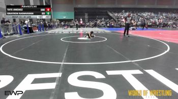 61 lbs Round Of 32 - Tate Jimenez, Gomez Brothers Grappling Academy vs Grayson Rasmussen, Rock Of Redmond