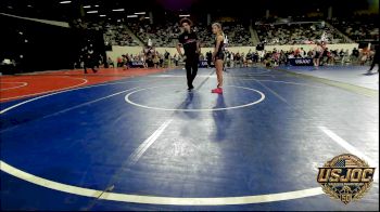 98 lbs Consi Of 8 #2 - Alice Martin, Little Axe Takedown Club vs Kinsley Peters, Standfast