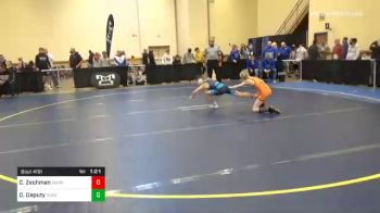 82 lbs Prelims - Cohen Zechman, Warrior Run vs Dominic Deputy, Chestnut Ridge