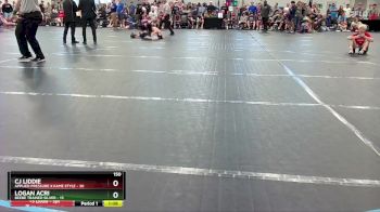 150 lbs Round 2 (6 Team) - CJ Liddie, Applied Pressure X Kame Style vs Logan Acri, Beebe Trained Silver