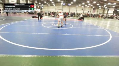 132 lbs Consi Of 32 #1 - Jacob Javier, SC vs Anthony Saldana, CA