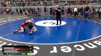 106 lbs Quarterfinal - Tanner Rhoton, Interior Grappling Academy vs Canyon May, Interior Grappling Academy