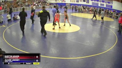 74 lbs Round 1 - Austyn Adams, Salem Elite Mat Club vs Oliver Lindsey, Sweet Home