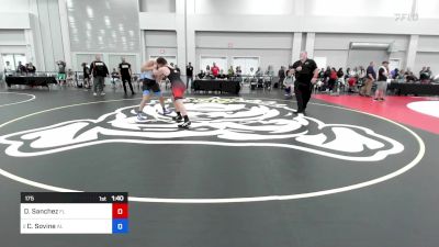 175 lbs 1/4 Final - Daniel Sanchez, Fl vs Coleman Sovine, Al