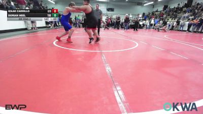 131-HWT lbs Rr Rnd 2 - Izaak Carrillo, Grove Takedown Club vs Dorian Neel, Tiger Trained Wrestling