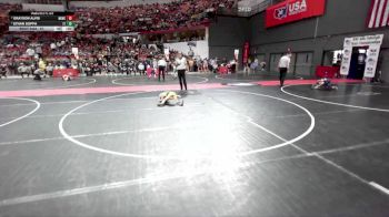 57 lbs Cons. Round 4 - Ethan Soppa, Edgar/Crass Trained vs Grayson Alvis, Monona Grove/McFarland Wrestling Club