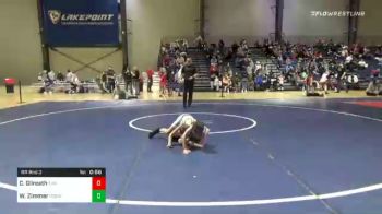 65 lbs Prelims - Christopher Gilreath, Team Hammer House vs Wyatt Zimmer, Roswell Wrestling Club