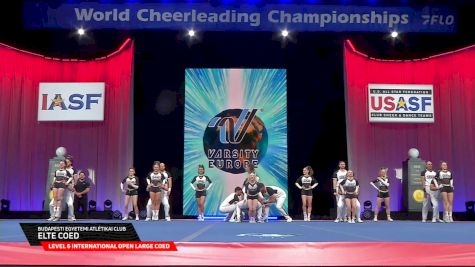 Budapesti Egyetemi Atlétikai Club - ELTE Coed [2025 L6 International Open Large Coed Semis] 2025 The Cheerleading Worlds