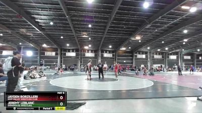 182 lbs Semifinal - Jeremy LeBlanc, Grindhouse Wrestling vs Jayden Borzilleri, East Valley Wrestling Club