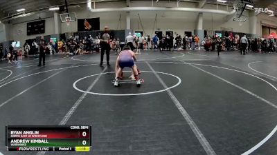 140 lbs Cons. Semi - Ryan Anglin, North East Jr Wrestling vs Andrew Kimball, Warhawks