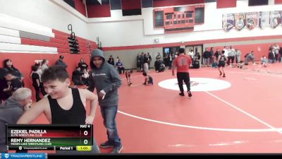 53 lbs Round 5 - Ezekiel Padilla, Elite Wrestling Club vs Remy Hernandez, Moses Lake Wrestling Club