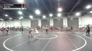 66 lbs Consi Of 8 #2 - Mila Gutierrez, Top Rank Hammers vs Triss Vest, Imperial Valley Panthers