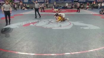 D 1 190 lbs 3rd Place Match - Ethan Regis, Holy Cross vs Billy Edmonston, Live Oak