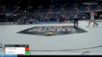 132 lbs Champ. Round 1 - Tommy Hammond, Crystal Lake Central vs Cale Stonitsch, Minooka