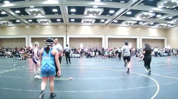 136 lbs Semifinal - Hailey Robinson, Kirtland vs Berkley McCullough, Tri City WC