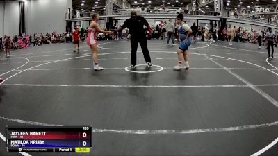 165 lbs Finals (2 Team) - Jayleen Barett, MWA vs Matilda Hruby, POWA