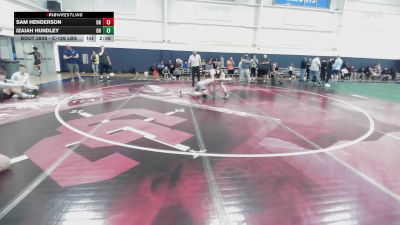 C-126 lbs 7th Place - Sam Henderson, OH vs Izaiah Hundley, OH