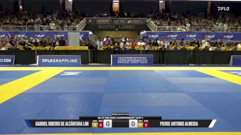 Gabriel Ribeiro De Alcântara Lim vs Pierre Antonio Almeida 2026 Pan Kids Jiu-Jitsu IBJJF Championship
