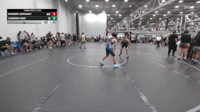 98 lbs Round 2 (6 Team) - Carson Kirk, Dayton Bandits vs Parker Anthony, Whitted Trained