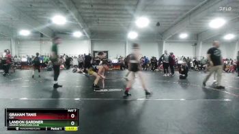 80 lbs Semifinal - Landon Gardner, Genesis Wrestling Club vs Graham Tanis, C2X