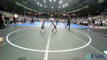 37 lbs Round Of 16 - Jack Allen, Ponca City Wrestling vs Miles Sanders, Sallisaw Takedown Club