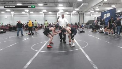 138 lbs Round 5 (10 Team) - Vinny Reina, Savage WA Black vs Jesse Gatto, CTWHALE Green