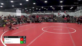 90 lbs Placement Matches (8 Team) - Westin Ingham, LaCrosse Area Wrestlers(WI) vs Tyson Bosco, Team Ohio (OH)