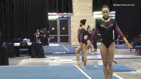 Sasha Fujisaka - Floor, Airborne #205 - 2021 USA Gymnastics Development Program National Championships