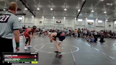 190 lbs Round 2 (4 Team) - Cooper Craig, WV Wild vs Griffen Kernick, The Wrestling Mill