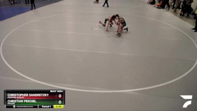 97 lbs Quarterfinal - Christian Peichel, Frazee vs Christopher Sandretzky, Fosston-Bagley