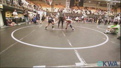 90-100 lbs Rr Rnd 3 - Caius Moore, Standfast vs Payte Patton, Madill Takedown