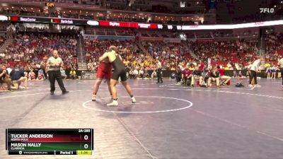 2A-285 lbs Cons. Round 2 - Tucker Anderson, North Polk vs Mason Nally, Clarinda