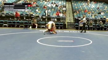 165 lbs Round Of 32 - Banks Norby, Western Wyoming vs Justin Hood, Emmanuel College (MA)