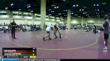 195 lbs Semis & Wb (16 Team) - Thomas Crawford, Rip Tide Wrestling vs Ean Kulcsar, Ohio Titan Gray